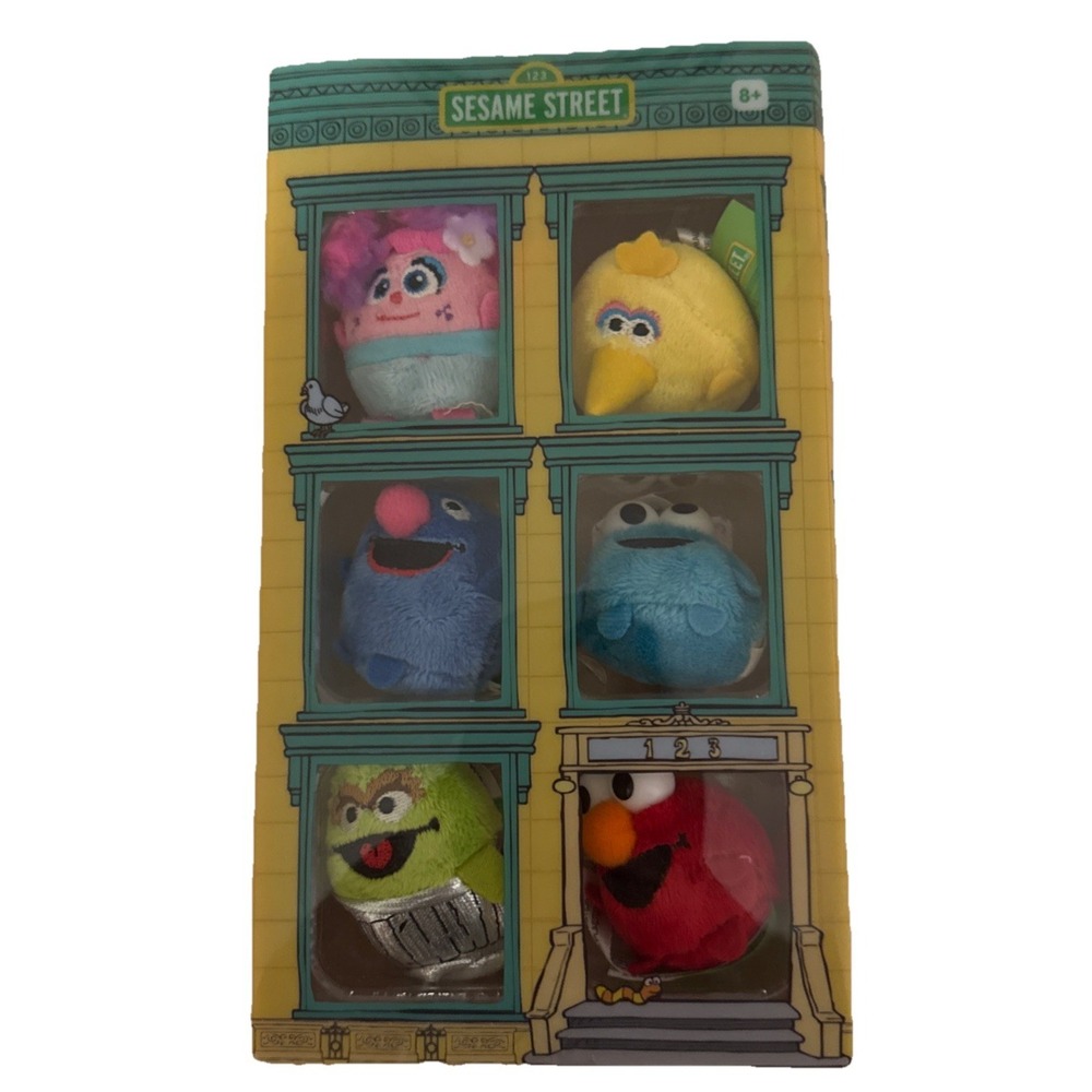 Sesame Gund Street 50th Anniversary Collector's Plush Set